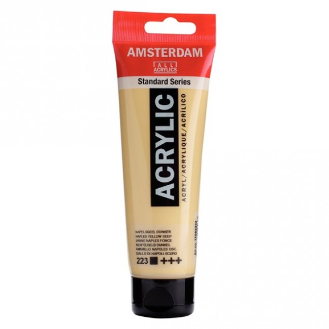 Ακρυλικό Χρώμα Amsterdam acrylic 223 naples yellow deep, 120ml