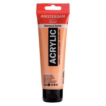 Ακρυλικό Χρώμα Amsterdam acrylic 224 naples yellow red, 120ml