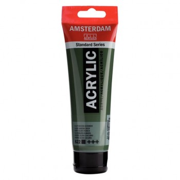 Ακρυλικό Χρώμα Amsterdam acrylic 622 olive green deep, 120ml