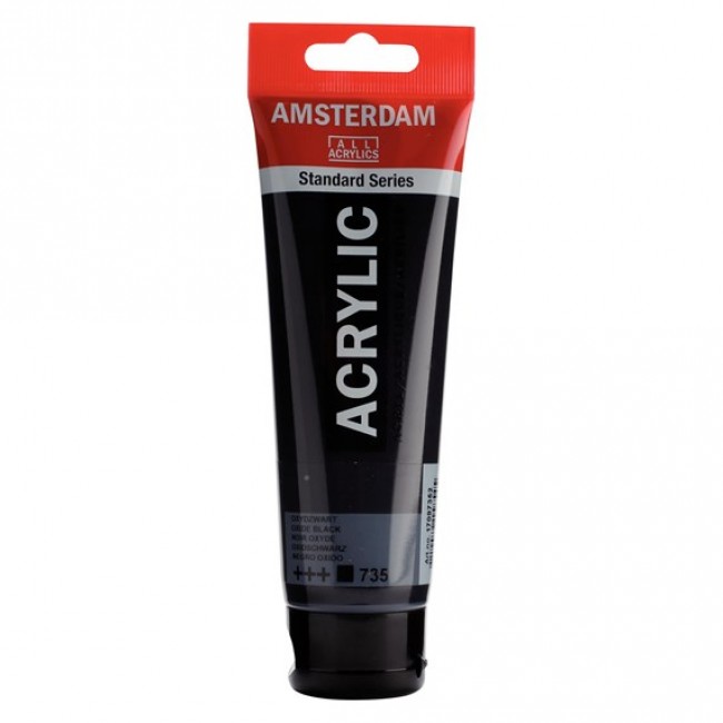 Ακρυλικό Χρώμα Amsterdam acrylic 735 oxide black, 120ml Ακρυλικό Χρώμα Amsterdam acrylic 735 oxide black, 120ml
