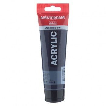 Ακρυλικό Χρώμα Amsterdam acrylic 708 paynes grey, 120ml