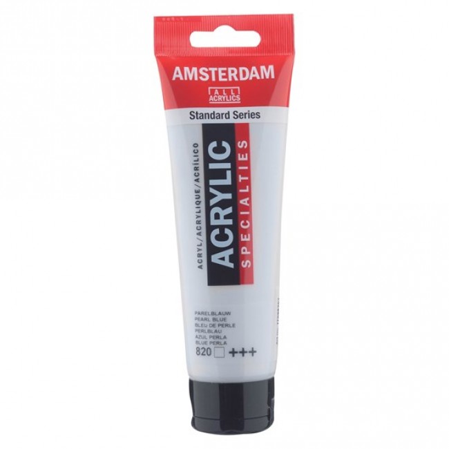 Ακρυλικό Χρώμα Amsterdam acrylic 820 pearl blue, 120ml