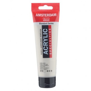 Ακρυλικό Χρώμα Amsterdam acrylic 818 pearl yellow, 120ml