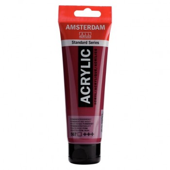 Ακρυλικό Χρώμα Amsterdam acrylic 567 permanent red violet, 120ml