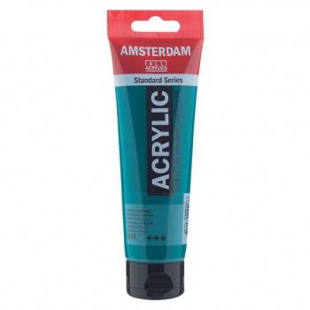 Ακρυλικό Χρώμα Amsterdam acrylic 675 phthalo green, 120ml