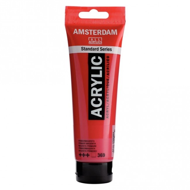 Ακρυλικό Χρώμα Amsterdam acrylic 369 primary magenta, 120ml Ακρυλικό Χρώμα Amsterdam acrylic 369 primary magenta, 120ml