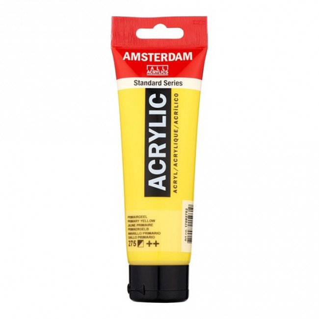 Ακρυλικό Χρώμα Amsterdam acrylic 275 primary yellow, 120ml Ακρυλικό Χρώμα Amsterdam acrylic 275 primary yellow, 120ml