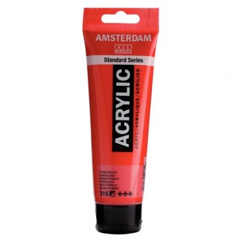 Ακρυλικό Χρώμα Amsterdam acrylic 315 pyrrole red, 120ml