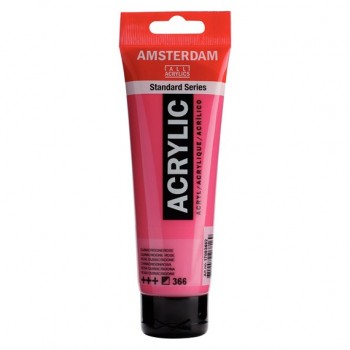 Ακρυλικό Χρώμα Amsterdam acrylic 366 quinacridone rose, 120ml