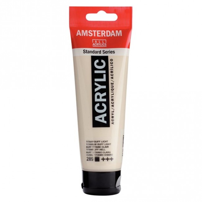 Ακρυλικό Χρώμα Amsterdam acrylic 289 titanium buff light, 120ml