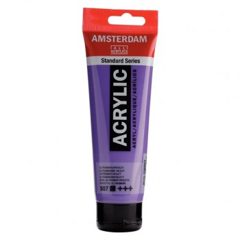Ακρυλικό Χρώμα Amsterdam acrylic 507 ultramarine violet, 120ml
