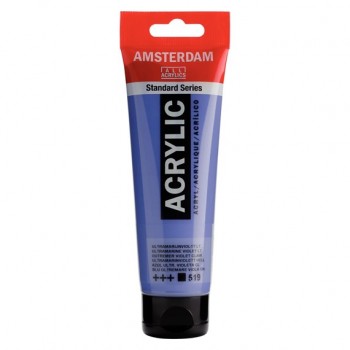 Ακρυλικό Χρώμα Amsterdam acrylic 519 ultramarine violet light, 120ml