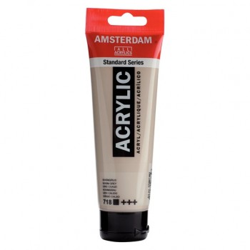 Ακρυλικό Χρώμα Amsterdam acrylic 718 warm grey, 120ml