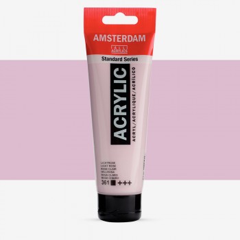 Ακρυλικό Χρώμα Amsterdam acrylic 361 light rose, 120ml