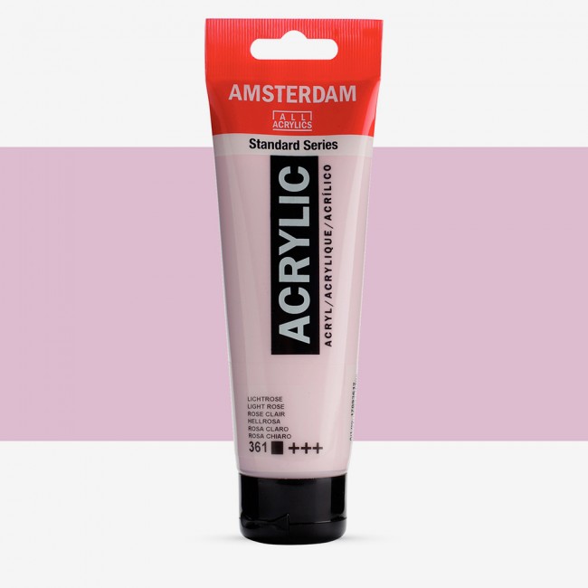 Ακρυλικό Χρώμα Amsterdam acrylic 361 light rose, 120ml