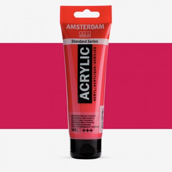 Ακρυλικό Χρώμα Amsterdam acrylic 348 permanent red purple, 120ml