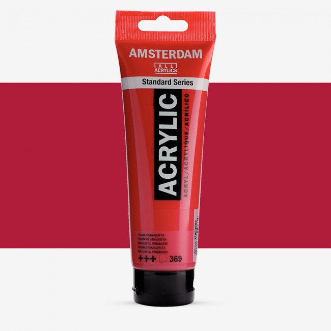 Ακρυλικό Χρώμα Amsterdam acrylic 369 primary magenta, 120ml