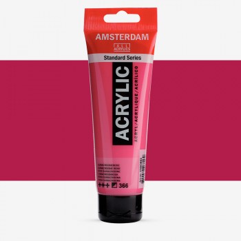 Ακρυλικό Χρώμα Amsterdam acrylic 366 quinacridone rose, 120ml