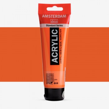 Ακρυλικό Χρώμα Amsterdam acrylic 276 azo orange, 120ml