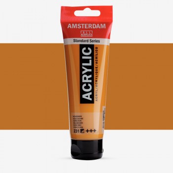 Ακρυλικό Χρώμα Amsterdam acrylic 231 gold ochre, 120ml
