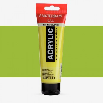 Ακρυλικό Χρώμα Amsterdam acrylic 243 greenish yellow, 120ml