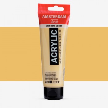 Ακρυλικό Χρώμα Amsterdam acrylic 223 naples yellow deep, 120ml