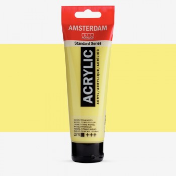 Ακρυλικό Χρώμα Amsterdam acrylic 274 nickel titanium yellow, 120ml