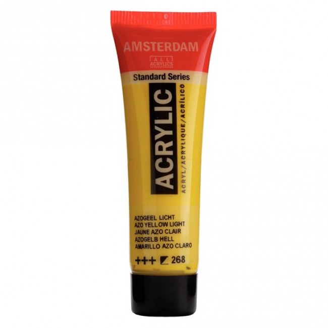 Ακρυλικό Χρώμα Amsterdam acrylic 268 azo yellow light, 20ml