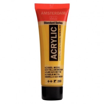 Ακρυλικό Χρώμα Amsterdam acrylic 269 azo yellow medium, 20ml
