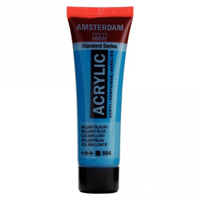 Ακρυλικό Χρώμα Amsterdam acrylic 564 brilliant blue, 20ml