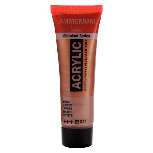 Ακρυλικό Χρώμα Amsterdam acrylic 811 bronze, 20ml