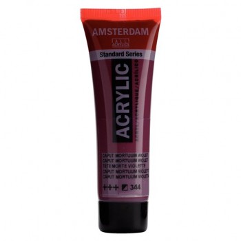 Ακρυλικό Χρώμα Amsterdam acrylic 344 caput mortum violet, 20ml