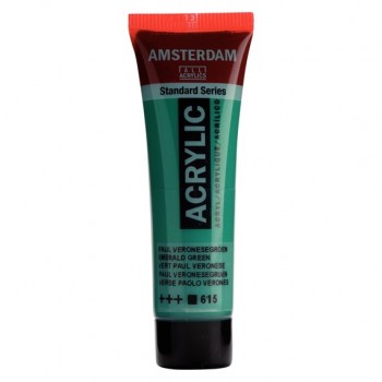 Ακρυλικό Χρώμα Amsterdam acrylic 615 Emerald green, 20ml
