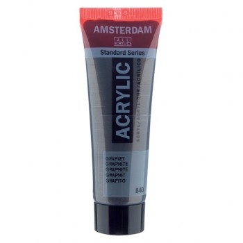 Ακρυλικό Χρώμα Amsterdam acrylic 840 graphite, 20ml