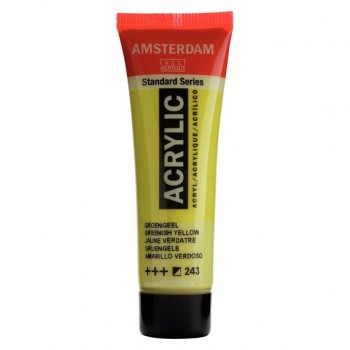 Ακρυλικό Χρώμα Amsterdam acrylic 243 greenish yellow, 20ml
