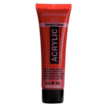 Ακρυλικό Χρώμα Amsterdam acrylic 399 naphthol red deep, 20ml
