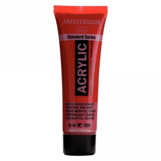 Ακρυλικό Χρώμα Amsterdam acrylic 399 naphthol red deep, 20ml Ακρυλικό Χρώμα Amsterdam acrylic 399 naphthol red deep, 20ml