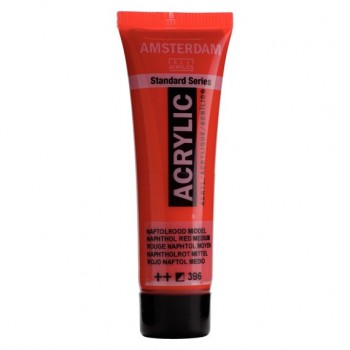 Ακρυλικό Χρώμα Amsterdam acrylic 396 naphthol red medium, 20ml