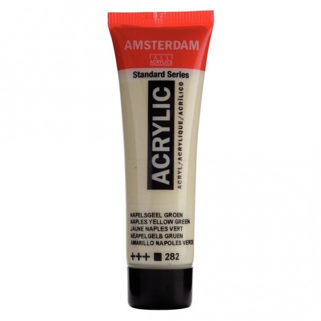 Ακρυλικό Χρώμα Amsterdam acrylic 282 Naples Yellow Green, 20ml