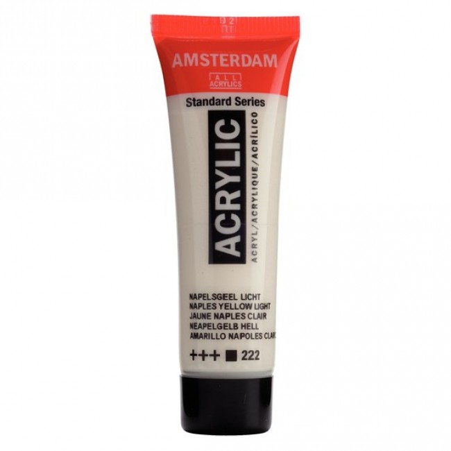 Ακρυλικό Χρώμα Amsterdam acrylic 222 naples yellow light, 20ml
