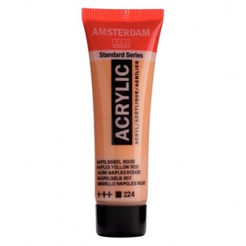 Ακρυλικό Χρώμα Amsterdam acrylic 224 naples yellow red, 20ml
