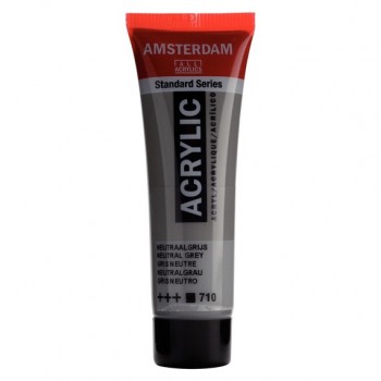 Ακρυλικό Χρώμα Amsterdam acrylic 710 neutral grey, 20ml