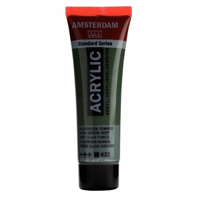 Ακρυλικό Χρώμα Amsterdam acrylic 622 olive green deep, 20ml