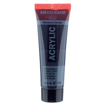 Ακρυλικό Χρώμα Amsterdam acrylic 708 paynes grey, 20ml
