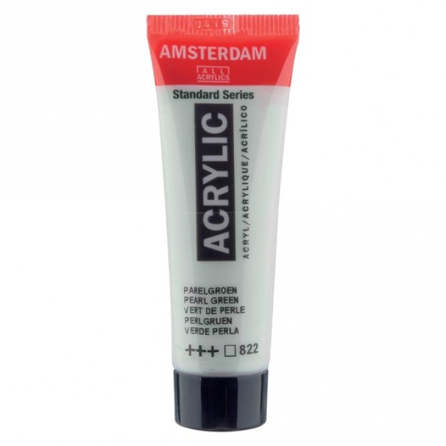 Ακρυλικό Χρώμα Amsterdam acrylic 822 pearl green, 20ml Ακρυλικό Χρώμα Amsterdam acrylic 822 pearl green, 20ml