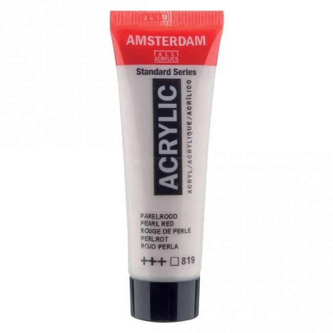 Ακρυλικό Χρώμα Amsterdam acrylic 819 pearl red, 20ml