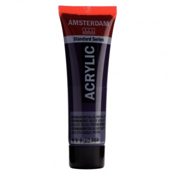 Ακρυλικό Χρώμα Amsterdam acrylic 568 permanent blue violet, 20ml