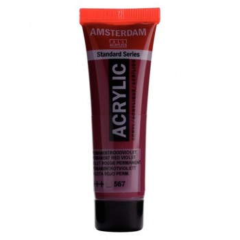 Ακρυλικό Χρώμα Amsterdam acrylic 567 permanent red violet , 20ml