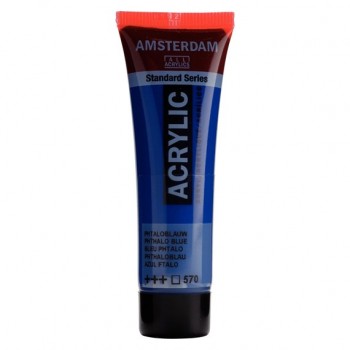 Ακρυλικό Χρώμα Amsterdam acrylic 570 phthalo blue, 20ml