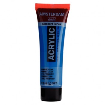 Ακρυλικό Χρώμα Amsterdam acrylic 572 primary cyan, 20ml